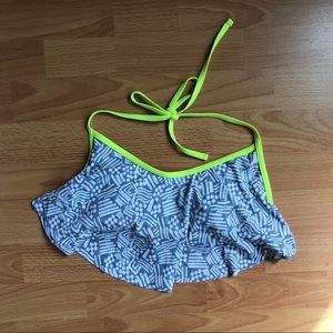 Flounce Bikini Top
